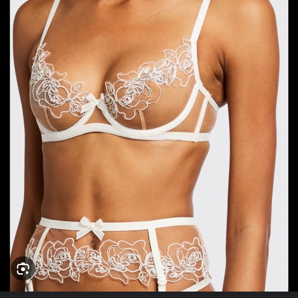 Agent Provocateur Embroidered Bra